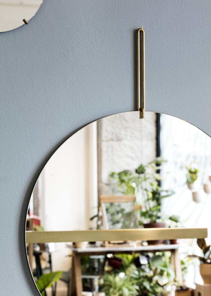 Moebe Wall Mirror Mässing 50 cm Ø