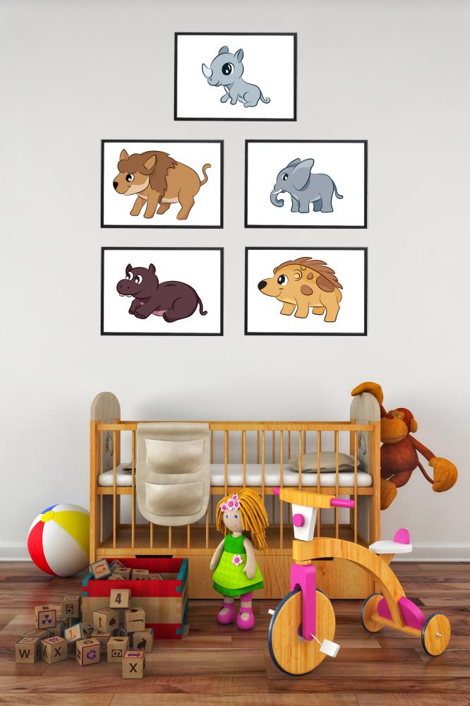 Världens Djur Elefant I Poster