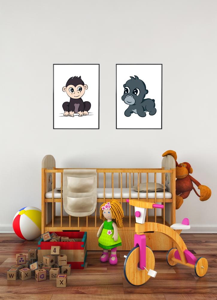 Världens Djur Schimpans Poster