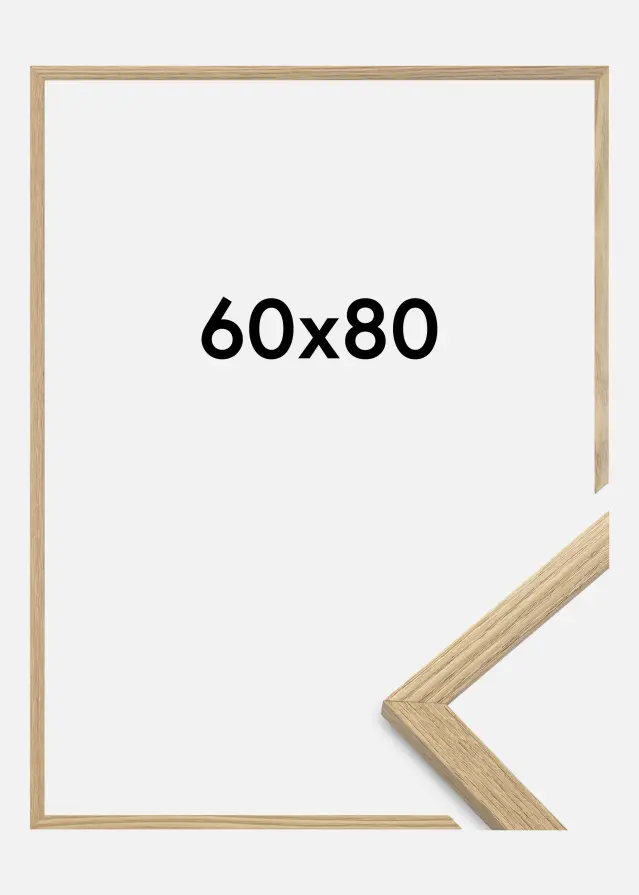 Ram Trendy Akrylglas Ek 60x80 cm