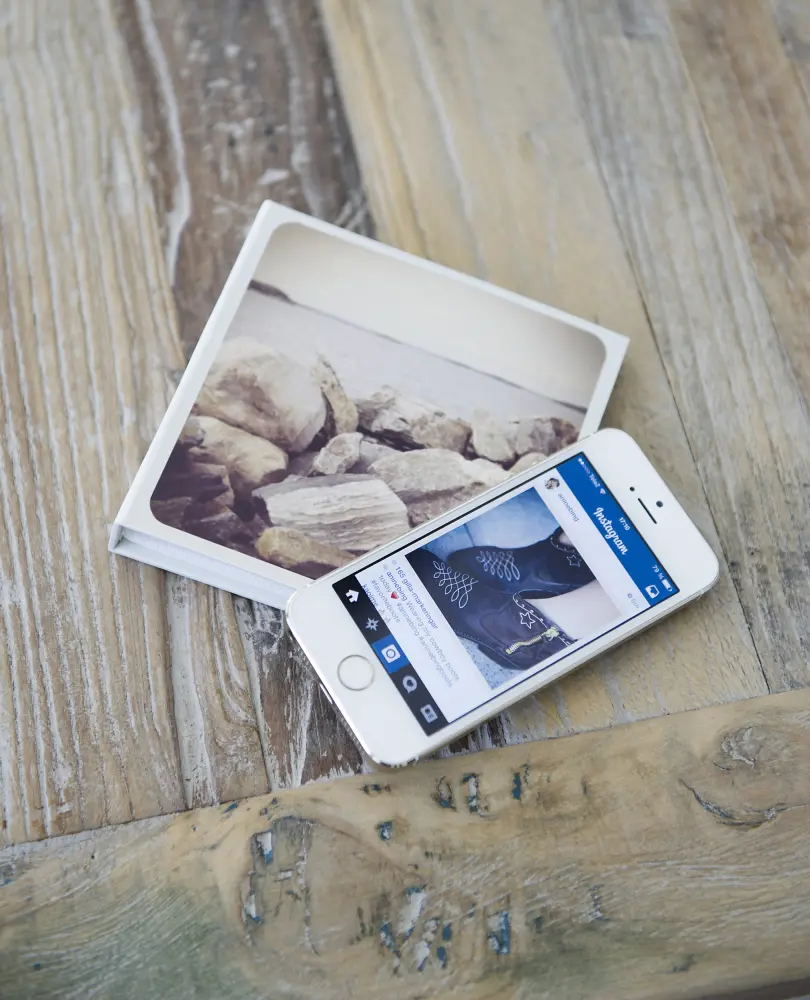 Insta Pocketalbum - 40 Bilder i 10x10 cm