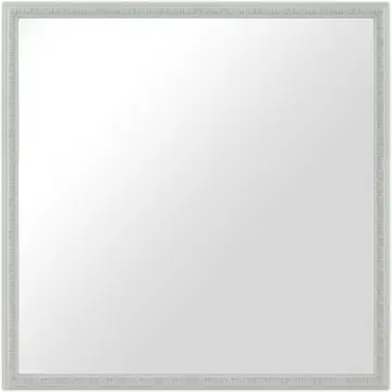 Spegel Nostalgia Vit 65x65 cm