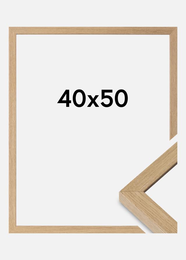Ram Hermes Akrylglas Natural Oak 40x50 cm