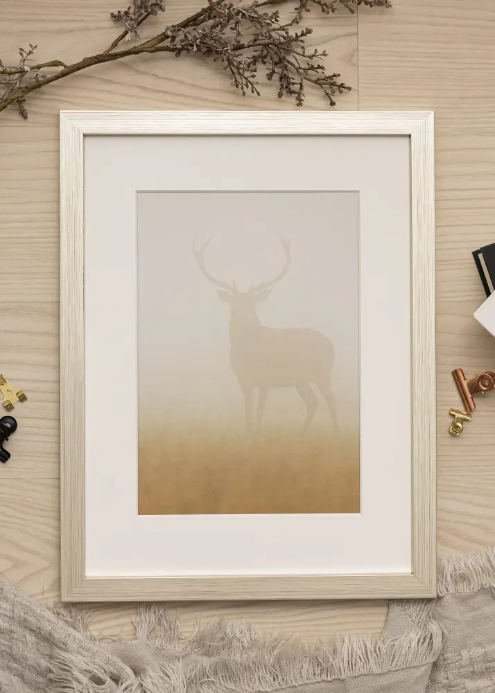 Ram Silver Wood 30x40 cm