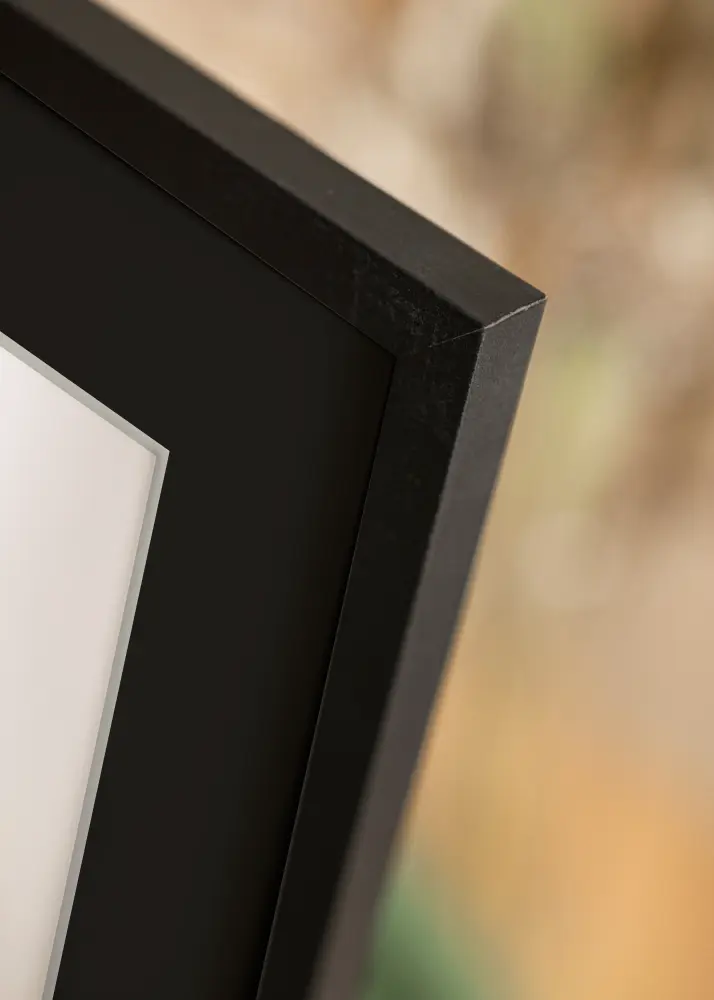 Ram Trendy Svart 42x59,4 cm (A2) - Passepartout Svart 25x38 cm