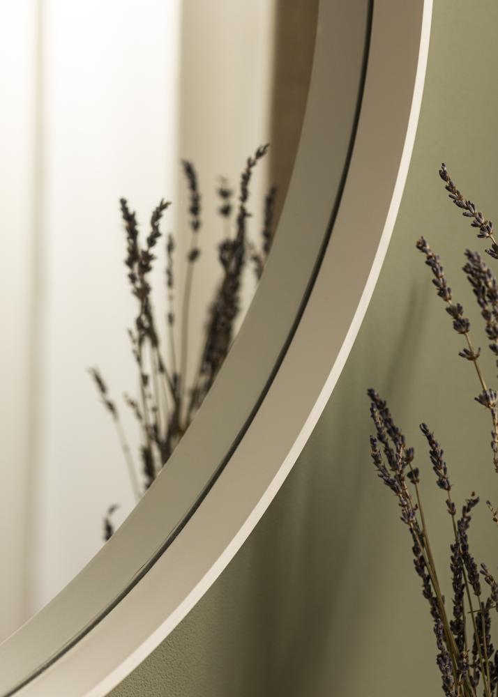 Spegel Reflection Vit 70 cm Ø