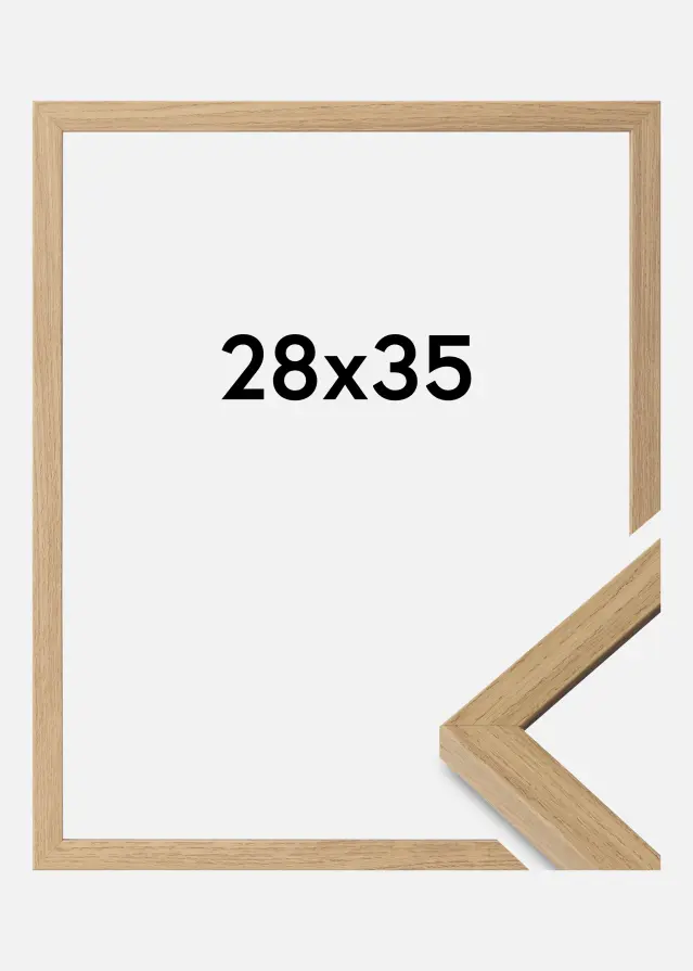 Ram Ares Akrylglas Natural Oak 28x35 cm