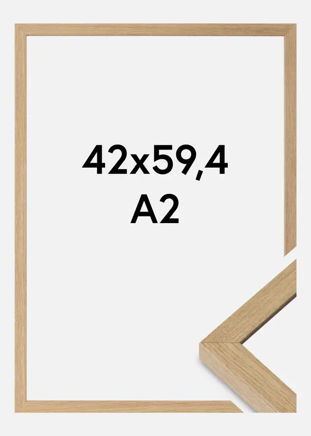 Ram Hermes Akrylglas Natural Oak 42x59,4 cm (A2)