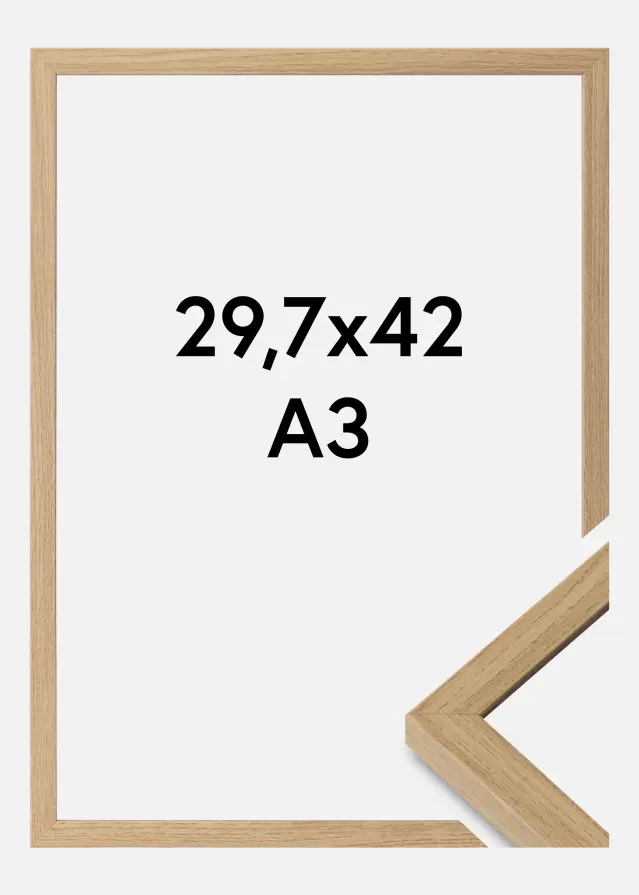 Ram Ares Akrylglas Natural Oak 29,7x42 cm (A3)