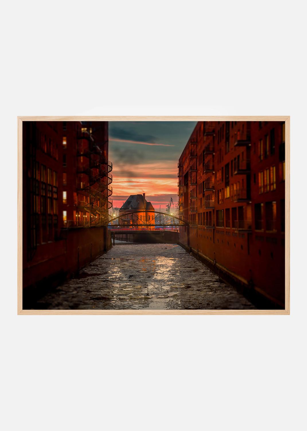 Product Image for Stad i vatten Poster (30x40 cm)
