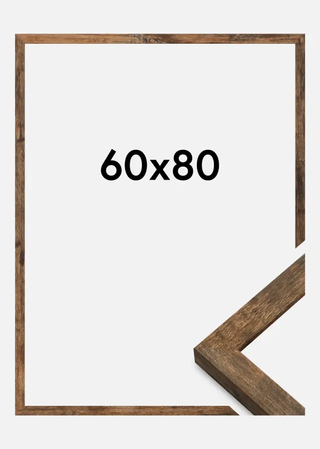 Ram Fiorito Akrylglas Washed Oak 60x80 cm
