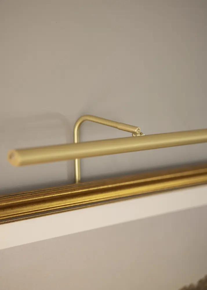Gallery LED 60 cm tavelbelysning - Mässing