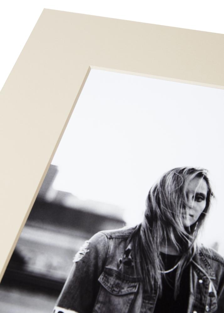 Passepartout Antique grey - Måttbeställd