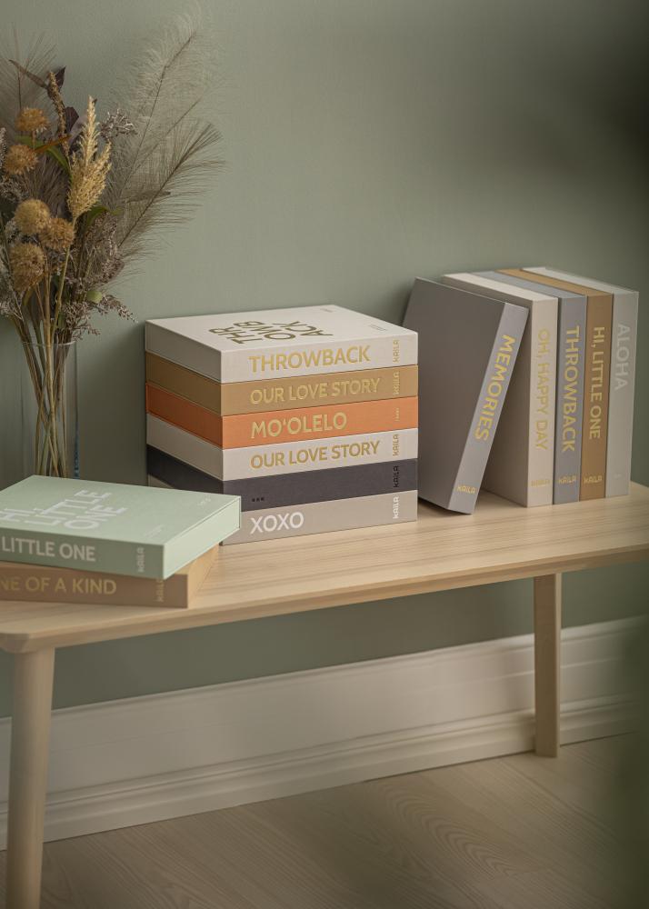 KAILA ONE OF A KIND Manilla - Coffee Table Photo Album (60 Svarta Sidor)