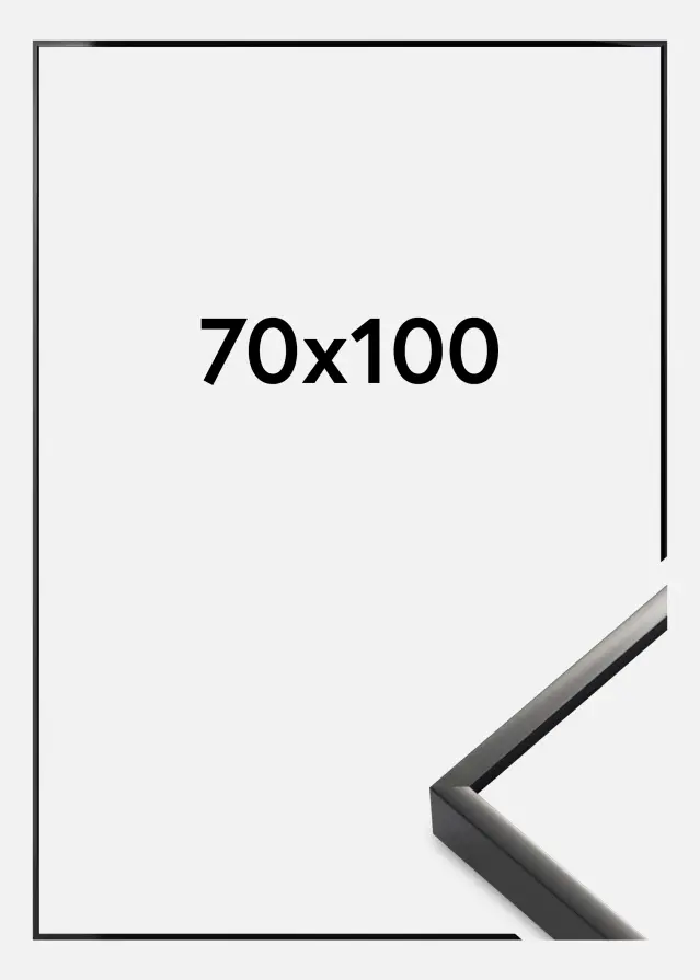 Ram Nielsen Premium Alpha Blank Svart 70x100 cm