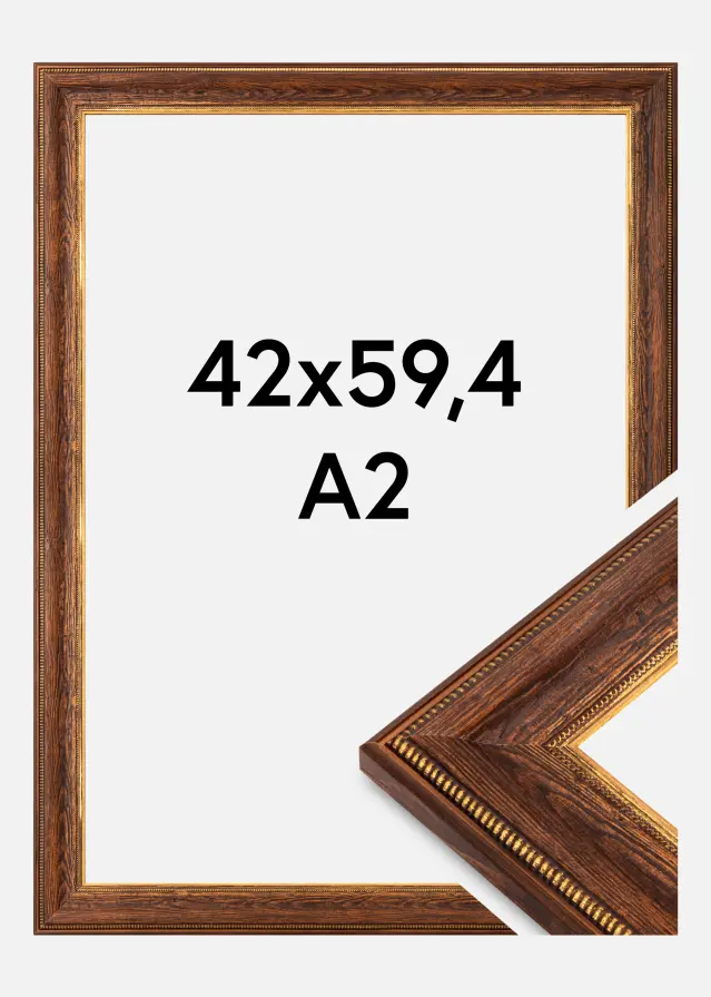 Ram Fabriano Akrylglas Brun 42x59,4 cm (A2)