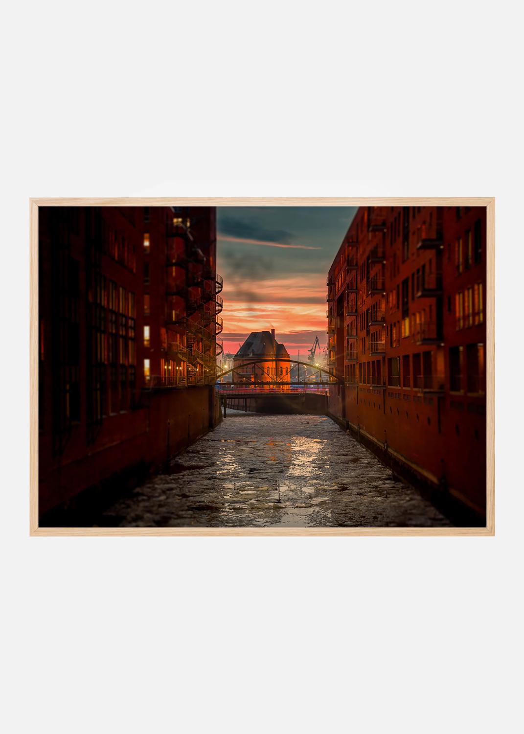 Product Image for Stad i vatten Poster (70x100 cm)