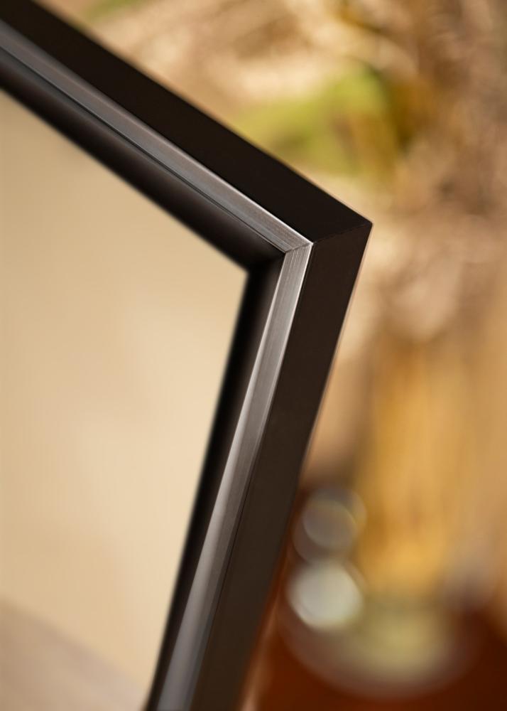 Spegel Öjaren Svart-Silver - Egna mått