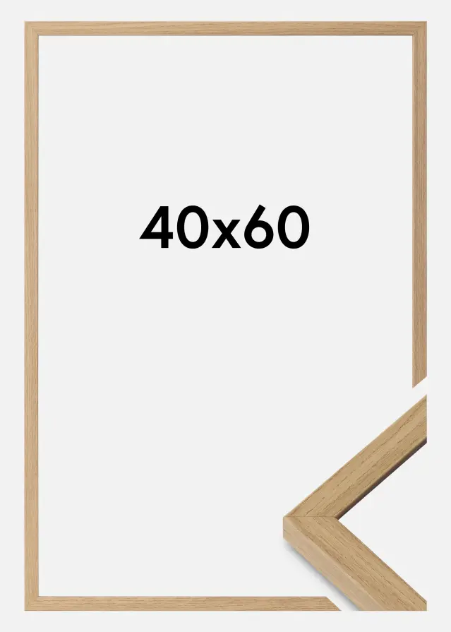 Ram Ares Akrylglas Natural Oak 40x60 cm