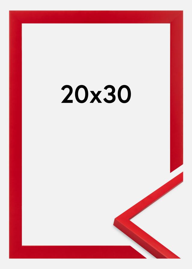 Ram Kent Akrylglas Röd 20x30 cm