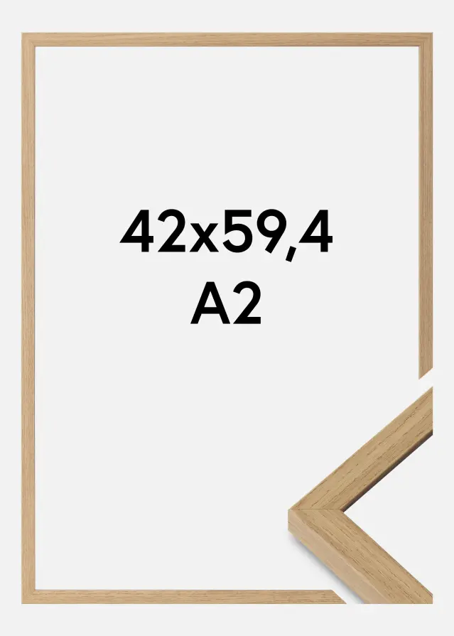 Ram Ares Akrylglas Natural Oak 42x59,4 cm (A2)