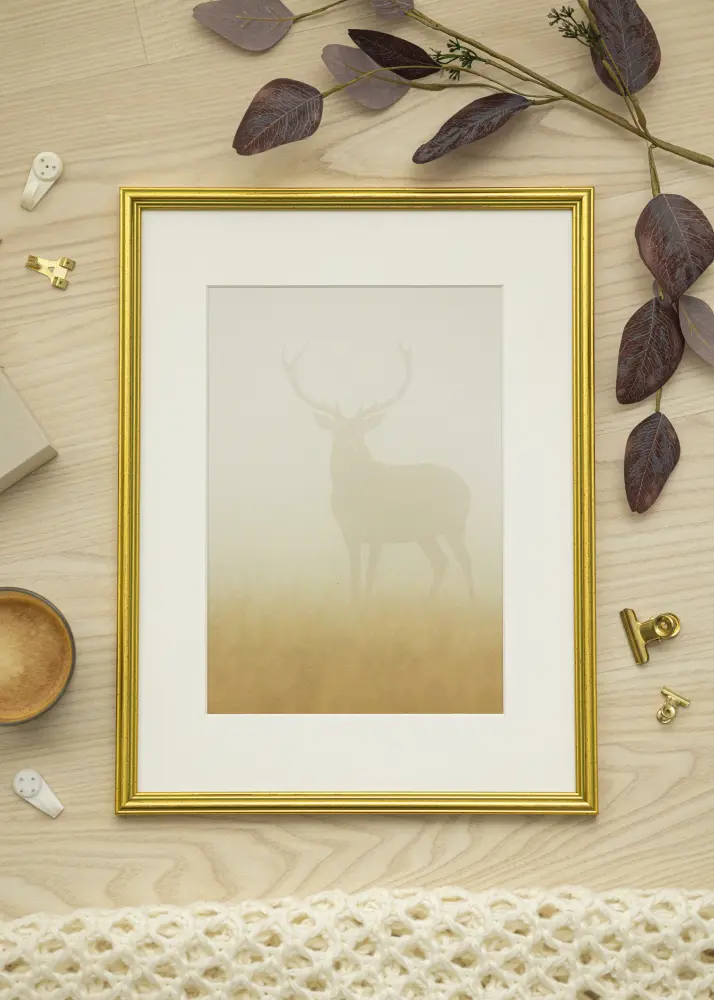 Ram Classic Guld 20x20 cm