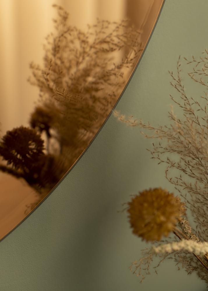 KAILA Rund Spegel Rose Gold Deluxe 70 cm Ø