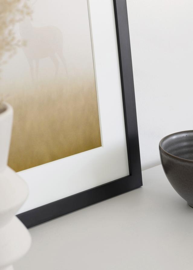 Ram Jämtland Akrylglas Svart 9x80 cm