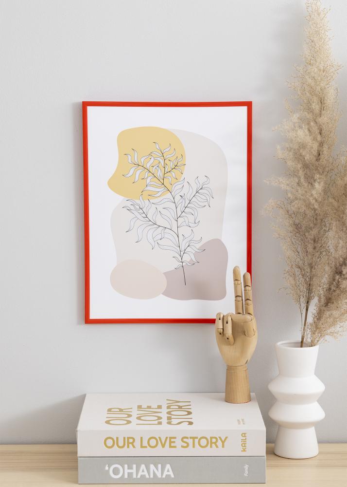 Ram New Lifestyle Akrylglas Ljusröd 50x70 cm