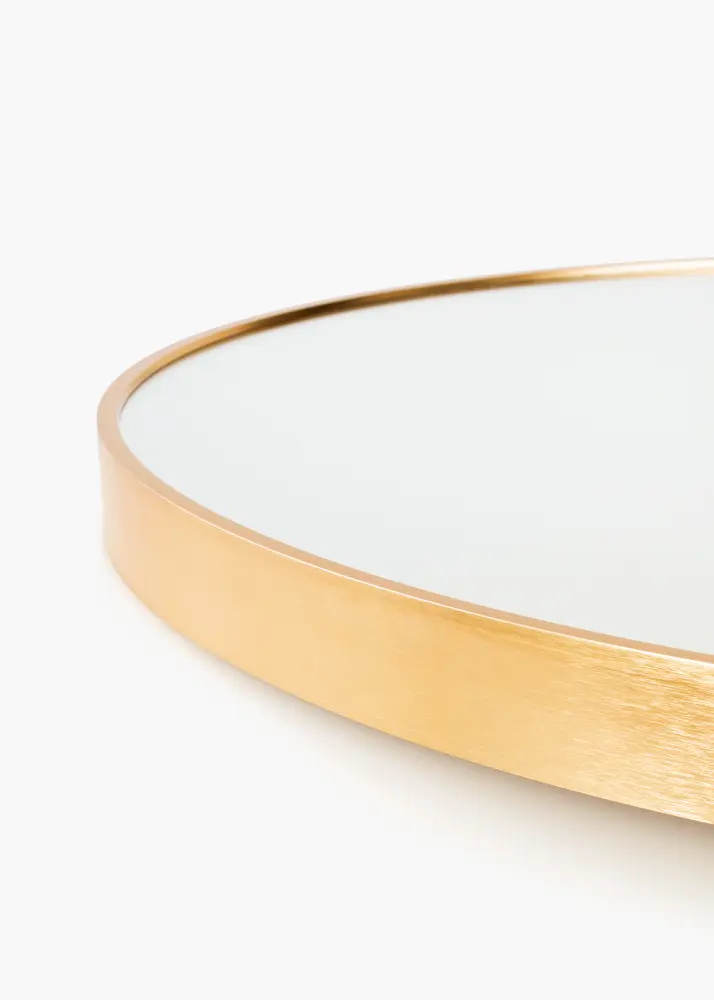 KAILA Rund Spegel Edge Gold 110 cm Ø