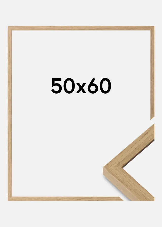 Ram Ares Akrylglas Natural Oak 50x60 cm