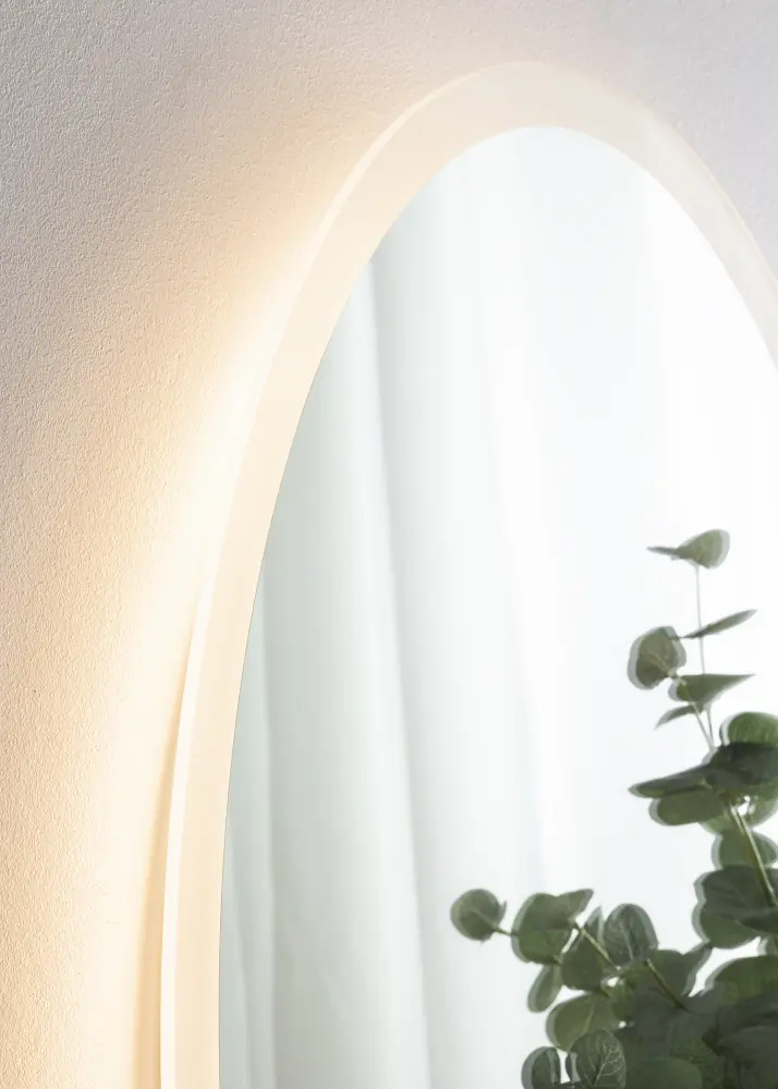 KAILA Spegel Oval LED 70x90 cm