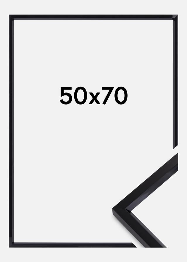 Ram Steel Style Svart 50x70 cm