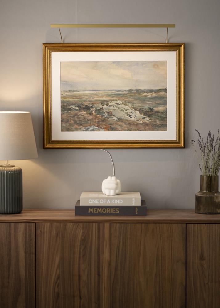 BLP 117 tavelbelysning 65 cm - Guld