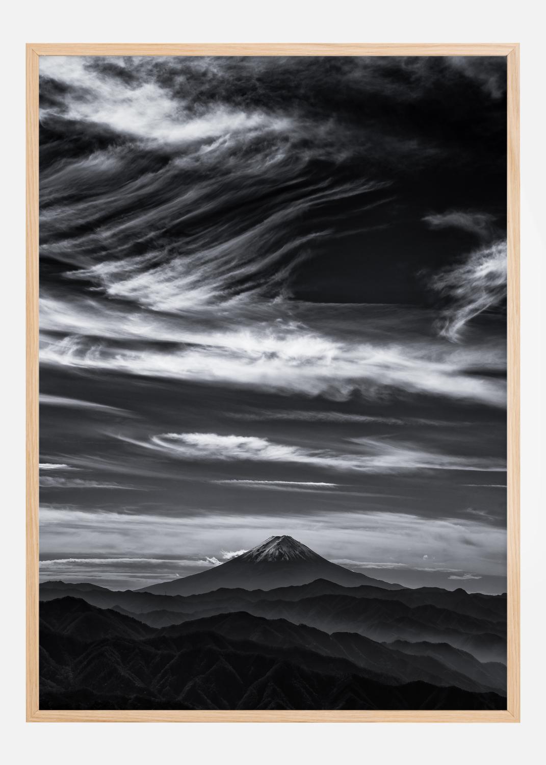 Product Image for Expressive clouds Fuji Poster (70x100 cm)