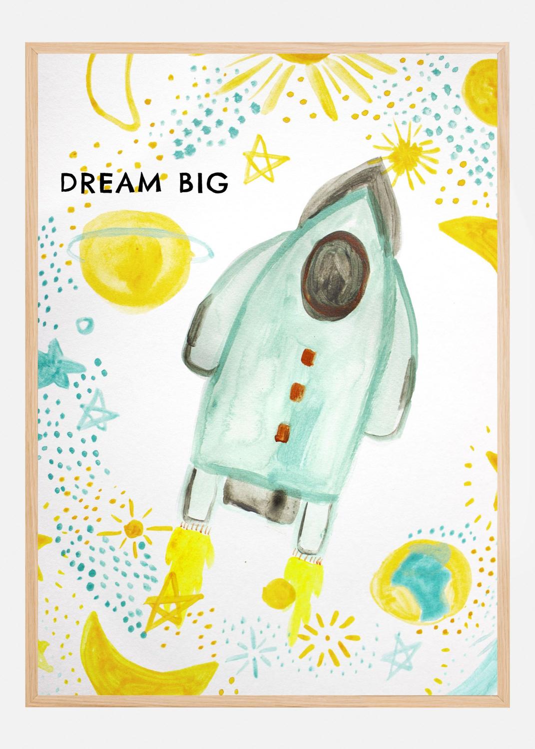 Space Boy Poster (50x70 cm)