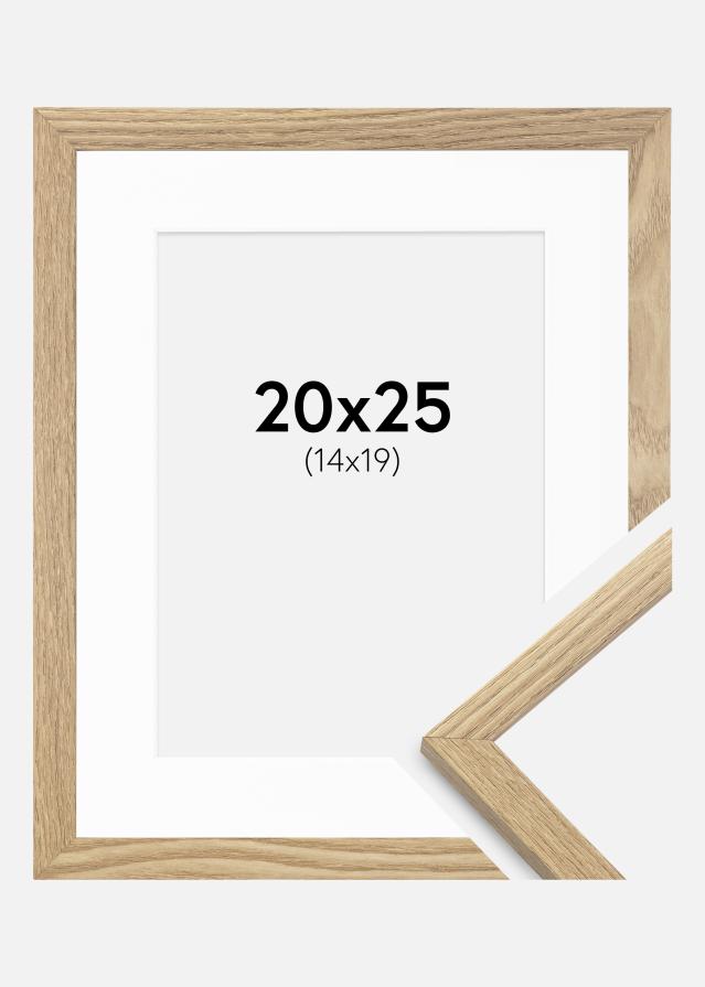 Ram Trendy Ek 20x25 cm - Passepartout Vit 15x20 cm