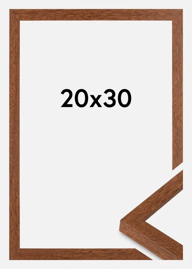 Ram Modern Akrylglas Warm Brown 20x30 cm