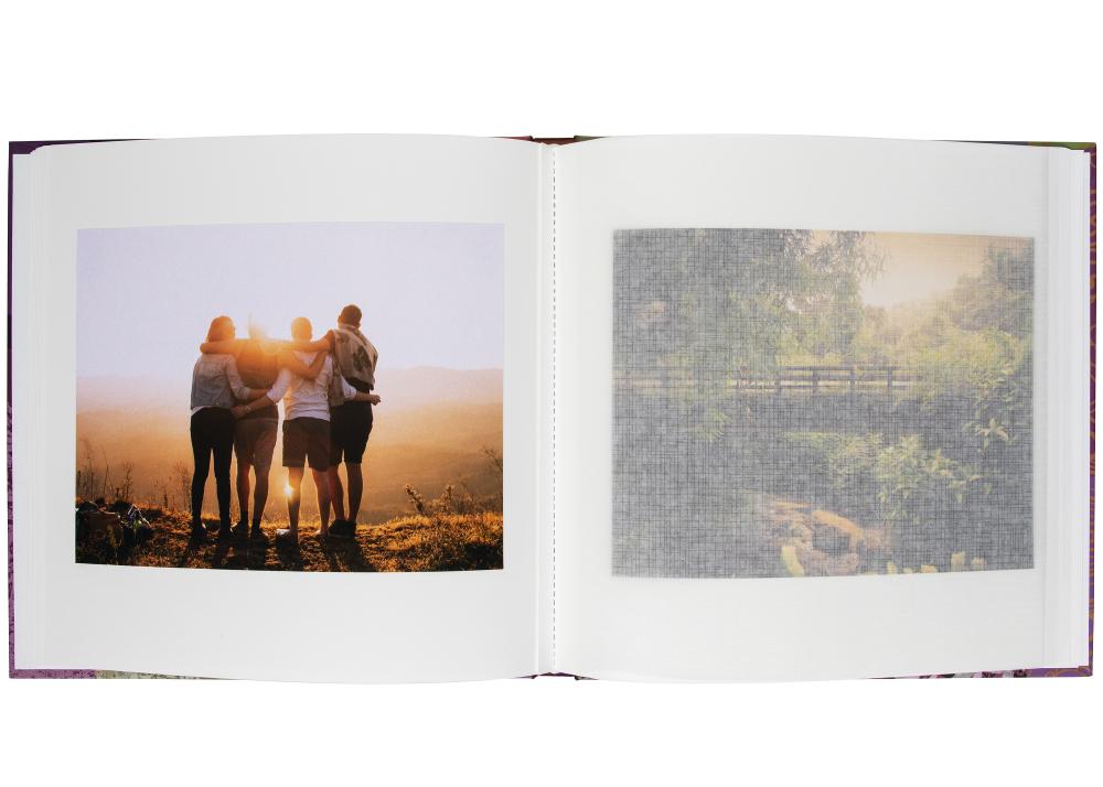 Buddha Rosa - 26x20 cm (40 Vita sidor / 20 blad)