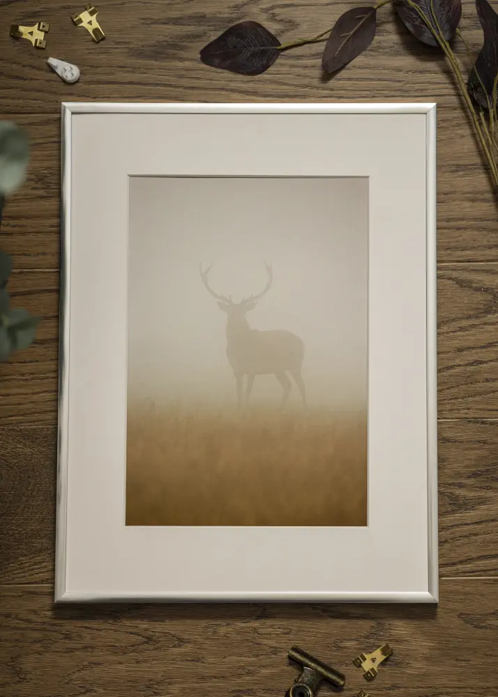 Ram Poster Frame Aluminum Silver 21x29,7 cm (A4)