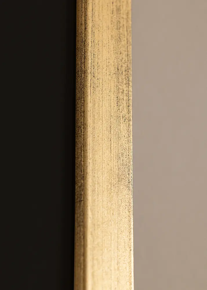 Ram Stilren Guld 30x40 cm - Passepartout Svart 21x29,7 cm (A4)