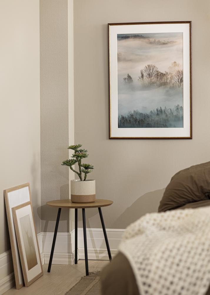 Ram Horndal Brun 34x42 cm - Passepartout Vit 26x34 cm