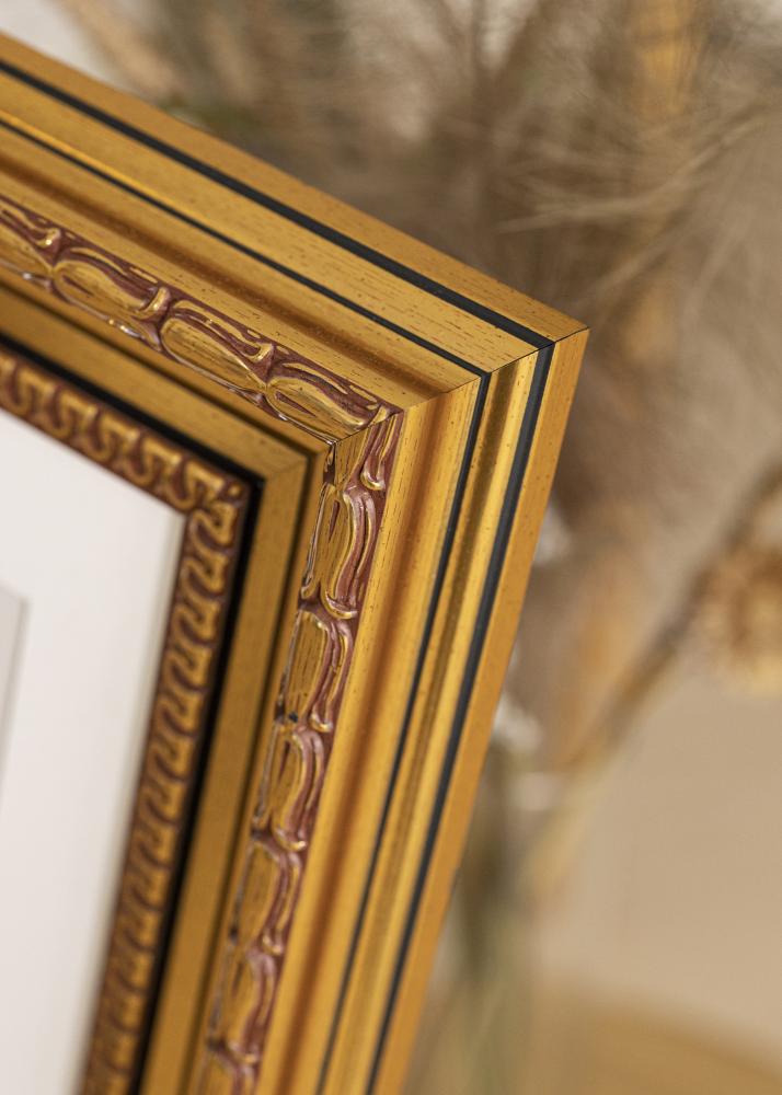 Ram Birka Premium Guld 70x70 cm