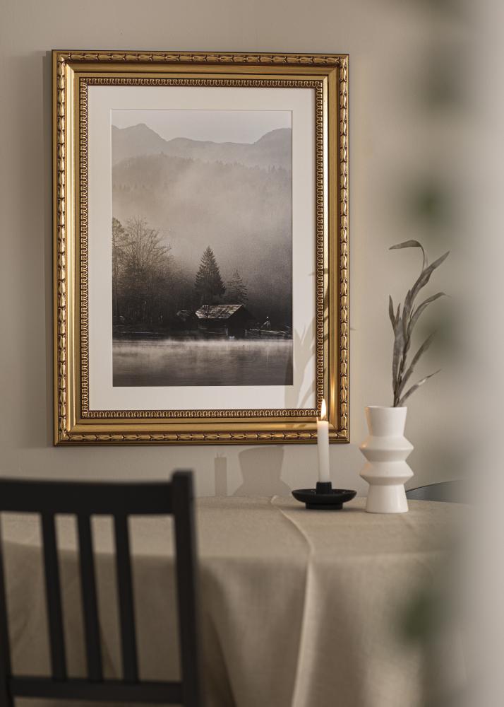 Ram Birka Premium Guld 70x70 cm