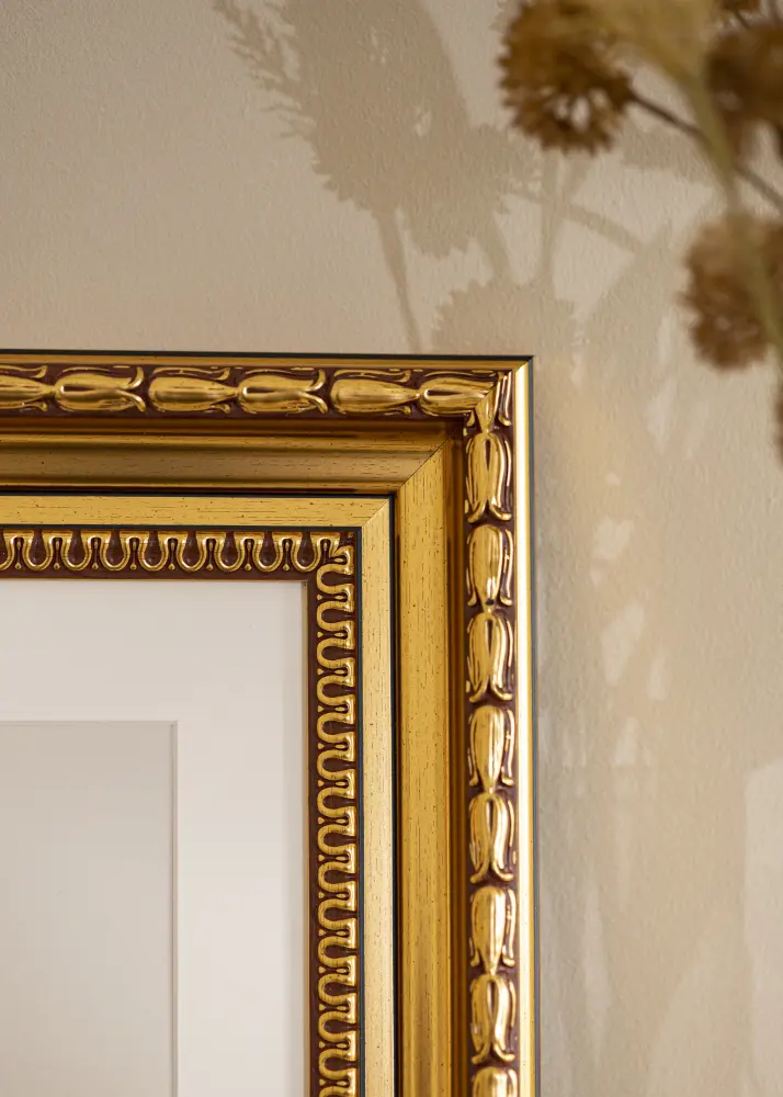 Ram Birka Premium Guld 70x70 cm