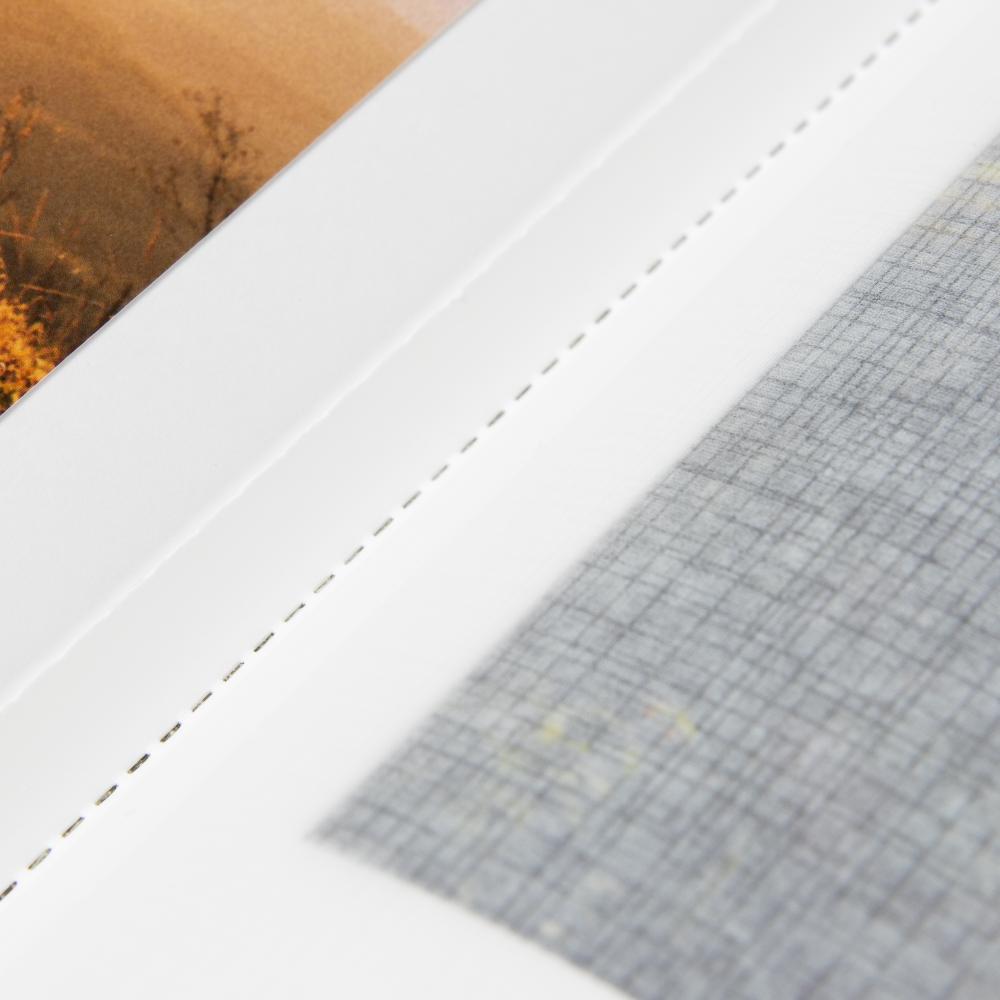 Buddha Rosa - 26x20 cm (40 Vita sidor / 20 blad)