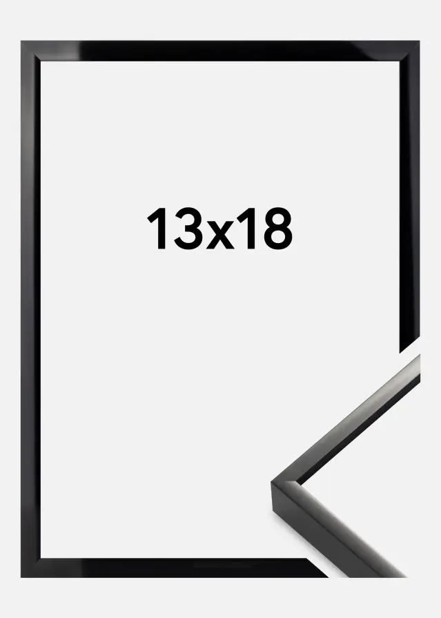 Ram Nielsen Premium Alpha Blank Svart 13x18 cm