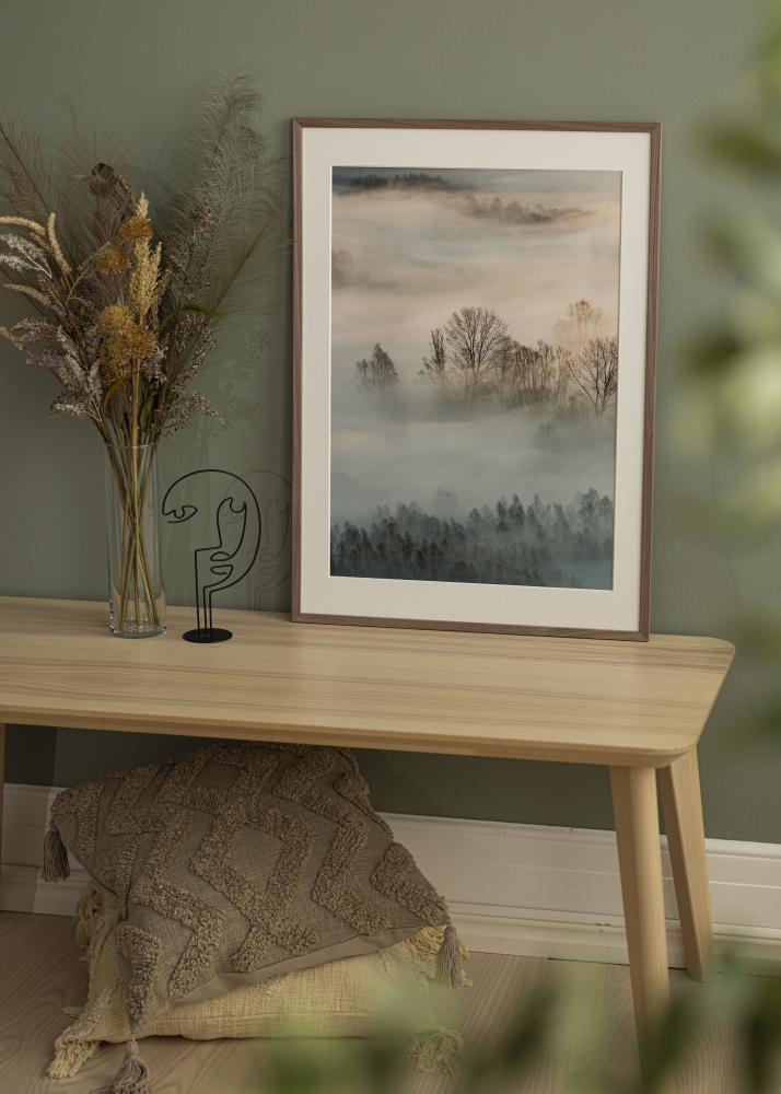 Ram Edsbyn Akrylglas Ljus Valnöt 50x70 cm