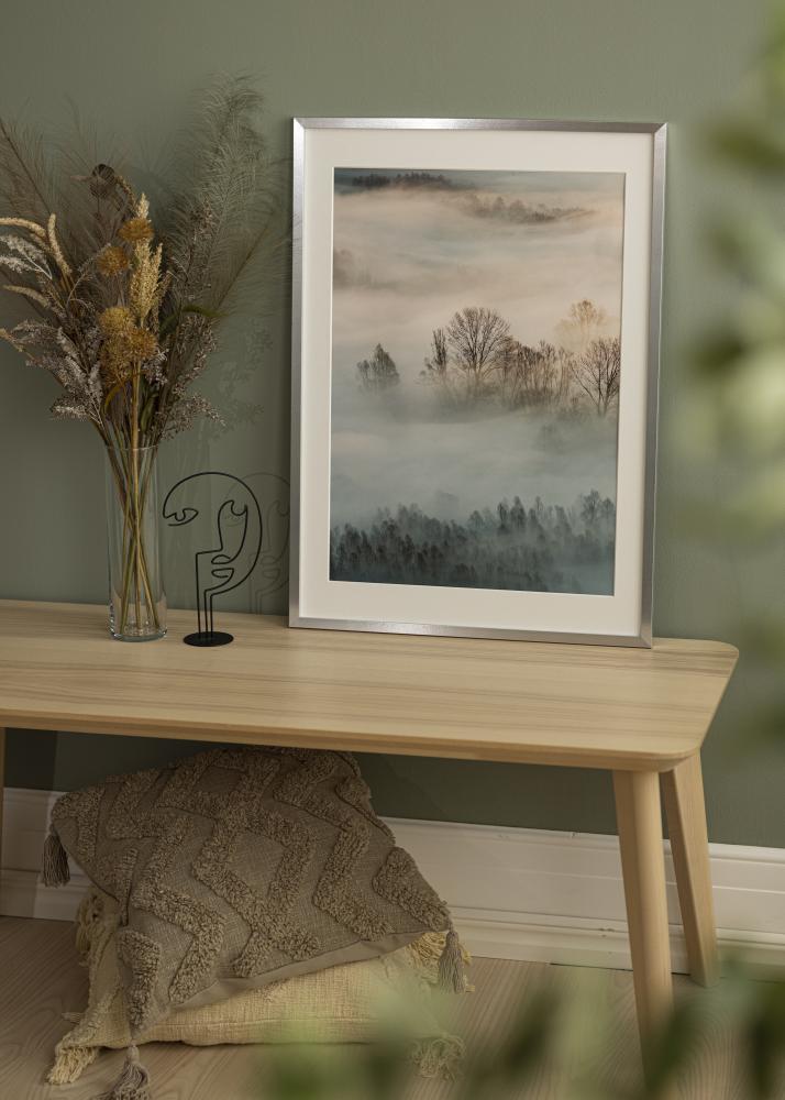 Ram Trendy Akrylglas Silver 70x90 cm