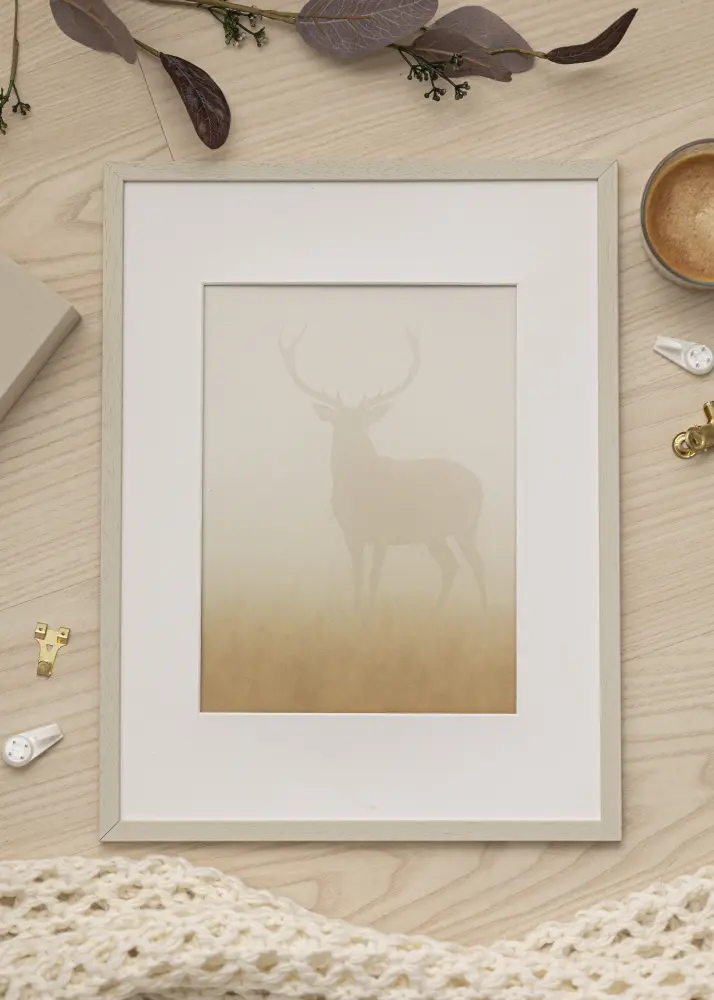 Ram Edsbyn Akrylglas Sand 35x50 cm